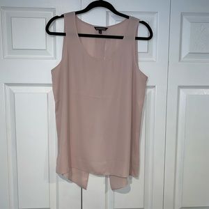 Light-pink, Open/Cross-Backed Top